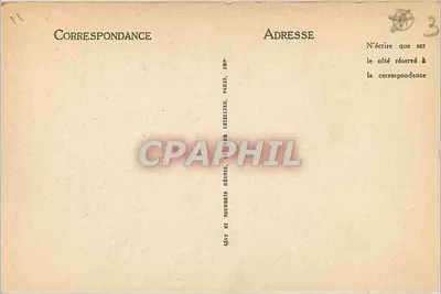 Carcassonne — A Cidade ao Nordeste — ND — Editor: Lévy et Neurdein, Paris — Verso