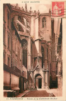 NARBONNE — Entrada da Catedral São Justo — L'Aude Illustre, n°11