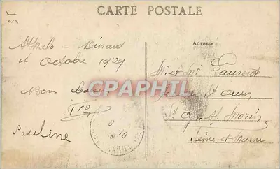 Dinard (I.-et-V.) — Vista sulla Spiaggia, scattata dal Casinò — Lamiré, editore Rennes — Verso
