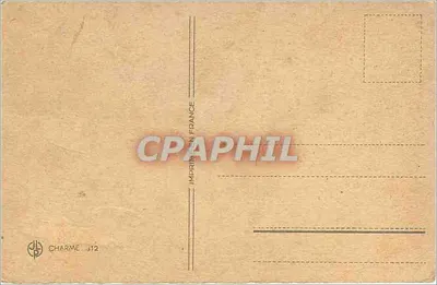 Kwitki 'zapomnij o mnie' — Szczęśliwego dnia — Charme, Francja — Rewers