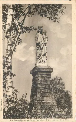 La Comelle-sous-Beuvray (S.-et-L.) — Vierge de la Garde — Edit. Légoutte n°7