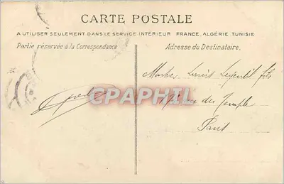L'Isle-Adam (S.-et-O.) — Hotel de Ville — Verso