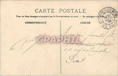 Chambéry — La Facoltà e la Chiesa della Visitazione — LL. — Verso