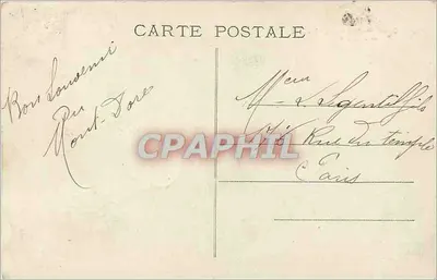 Il Capucino — Puy-de-Dôme — 465 — Mont-Dore — Editore non visibile — Verso