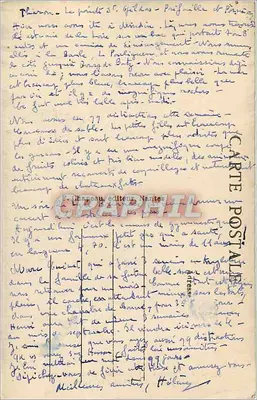 Batz (Loire-Inf.) — La Vergine del Précleux al Portale Nord della Chiesa (XVe secolo) — Verso
