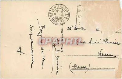 Metz - Katedra — wydawca E. Weber, nr 1 — Rewers