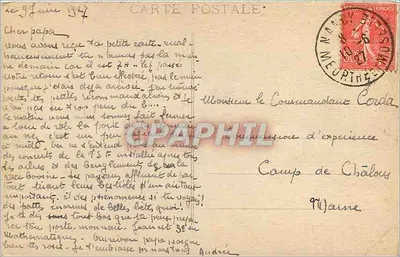 NANCY - Triomfboog — Imprimeries Réunies de Nancy — Achterkant