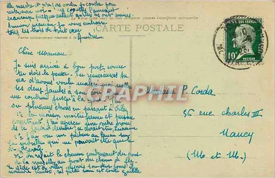 Toul - Katedra — widok gotycki — Gerdolle et Briquet, wydawcy, Toul — Rewers
