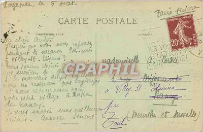 I Vosgi — Escursioni di Gérardmer — Valle di Longemer, presa della Roche du Diable — C. Cuny, editore, St-Dié — Verso