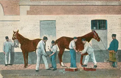 Artilleria. O marceneiro de cavalos — 3707 — L.V. 305