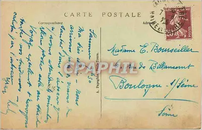 Saumur (M.-et-L) — Zamek i Katedra Świętego Piotra — A. P. — Rewers