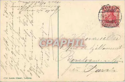 Bodetal i. Harz — Parte mit Teufelsbrücke — editor não identificado — Verso