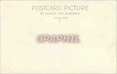 Vista do lago nos jardins de Hampton Court — 2494 — editor Judges' Ltd. Hastings — Verso