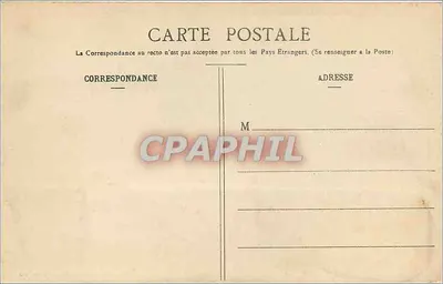 Bayonne - A Prefeitura e o Ponte Mayou — Edição Farmer - Chiché & Ouvrard — Verso