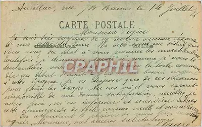 O Cantal pitoresco - Salers - Cascata de Rochemonteix — Pierre Malroux, lib. edit., Aurillac — Verso
