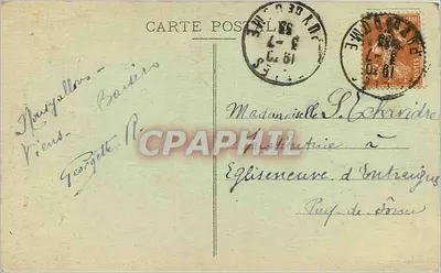 GELLES - Skoczek Say — Lib. Bougé-Béal, 49, Avenue des États-Unis, Clermont-Ferrand — Rewers