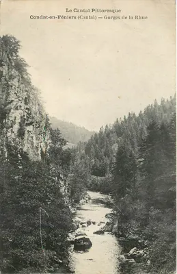 Gorges da Rhue — Condat-en-Féniers (Cantal) — O Cantal Pitoresco
