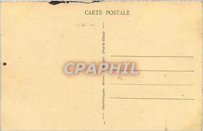 Saint-Nectaire-le-Haut — Ogólny widok — G. D'O. n° 503 — Rewers