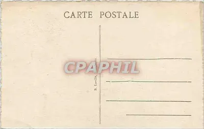 O Lago da Crégut — A Auvergne Pitoresca — Edição Brunet n°2042 — Verso
