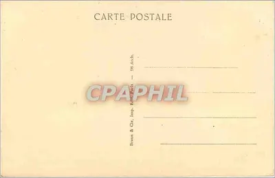 Atenas — O Pandroseion — As Cariatides — Braun & Cie, Paris — Verso