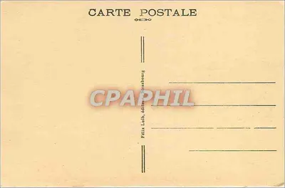 Estrasburgo — Plaza Kléber — Félix Luth, editor Estrasburgo — Reverso