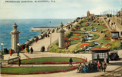 Promenade Gardens, Blackpool, N.S. — vista panorâmica — Valesque & Sons, Ltd. n°212685