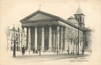 Igreja de São Pothin — Lyon — editor anônimo, n° 168