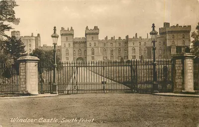 Castelo de Windsor, Frente Sul — Série Frith, Número 3576A