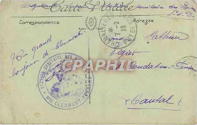 Royat — A Estação Termal — LL — Verso