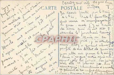 Clermont-Ferrand — Szkoła Normalna Nauczycielek — Wydawca: Petit Courrier-Malon — Rewers
