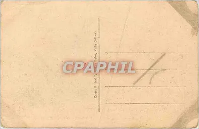 Murols - O Castelo (fachada Renascentista) — A Auvergne Pittoresca — editor J. Brisac, n° 3399 — Verso