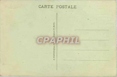 Castelo de Murols — Lado Sul — G. d'O. - A Auvergne — Verso