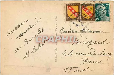 Bourbonne-les-Bains — La Buvette — Uitgave Epplin — Achterkant
