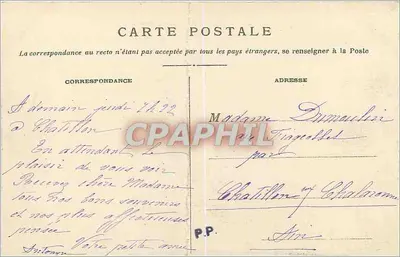 Droga do Saint-Pierre-de-Bœuf — Malleval — Wyd. P. Patel, St-Pierre-de-Bœuf — Rewers