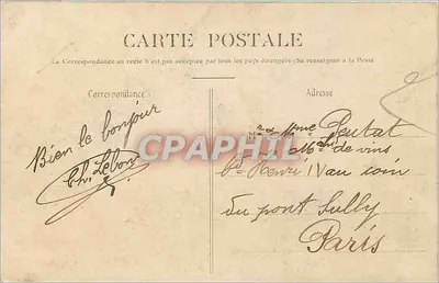 La Varenne — Bord da Marne — Editor não identificado, n° 2 — Verso