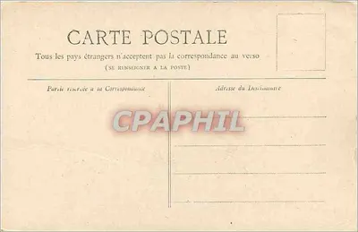 Paris — Uhr des Palais de Justice — Sammlung Petit Journal — Rückseite