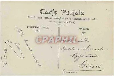 Château de la Malmaison - Rueil - Façade — éditeur C. L. (C. L. Paris) n°1 — Verso