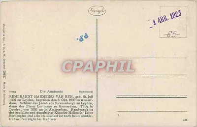 अनातूमी — रेम्ब्रांड्ट हार्मेंसज वैन रिन — स्टिएंगेल & कंपनी — पीछे