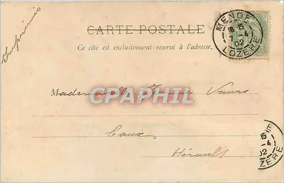 Mortpellier-de-Vieux — Portal Mycénais — Labalsche-Frères, Toulouse, n°1 — Rewers