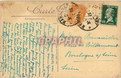 Marseille — La Jetée i Molo św. Marii — Selecta, n° 345 — Rewers