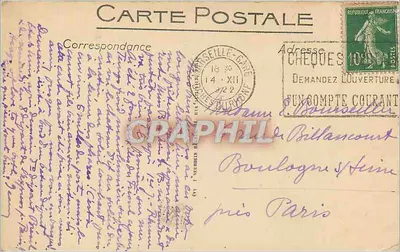 Marseille - La Cannebière - L.L. - n°148 — Rewers