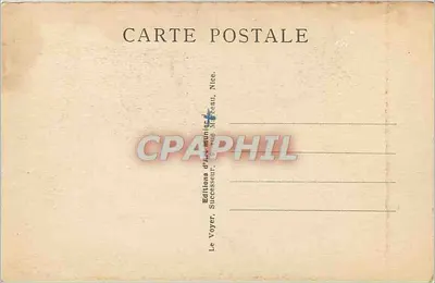 Mônaco — Vista sobre Monte-Carlo — Foto Munier, n°411 — Verso