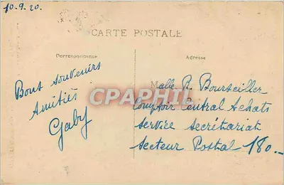 Miasto Carcassonne — Wieże Wizygotów Inkwizycji — Drzwi Aude — E. Roudière, Wydawca — Rewers