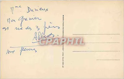 Cahors — A Barbacana e a Torre do Enforcado — Bilhete postal antigo 164, editor Des Arts — Verso