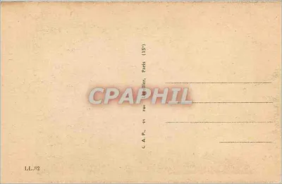 Melun. A Igreja de Saint-Aspais — editor L.A.P. n° LL.82 — Verso