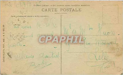 Viaduc du Caramel — Ligne du Tram de Menton à Sospel (A.-M.) — Édition Silettà — Verso