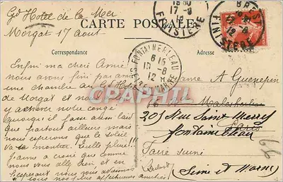 Morgat — A Ponta do Gador, lado Leste — Le Boaré, foto, Châteautun — Verso