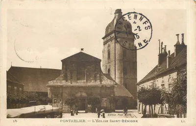 Ponte de Arlier — A Igreja de São Benigno — Edição Paul Mairie
