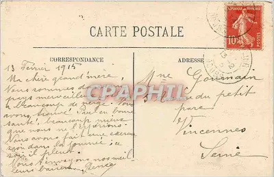 Ponte de Arlier — A Igreja de São Benigno — Edição Paul Mairie — Verso