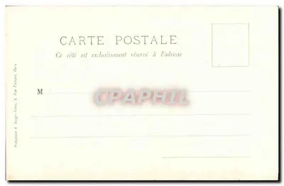 Évreux — A Catedral — Lado Meridional — G. Lebigre, Editor — Verso